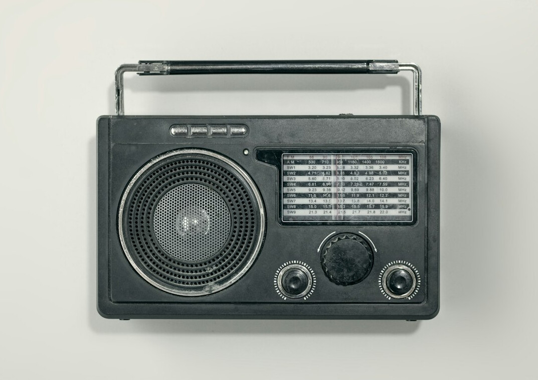 retro radio advertisement
