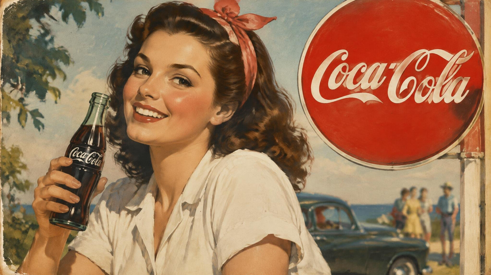 vintage brand advertisement