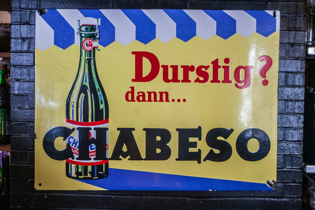 vintage billboard ad